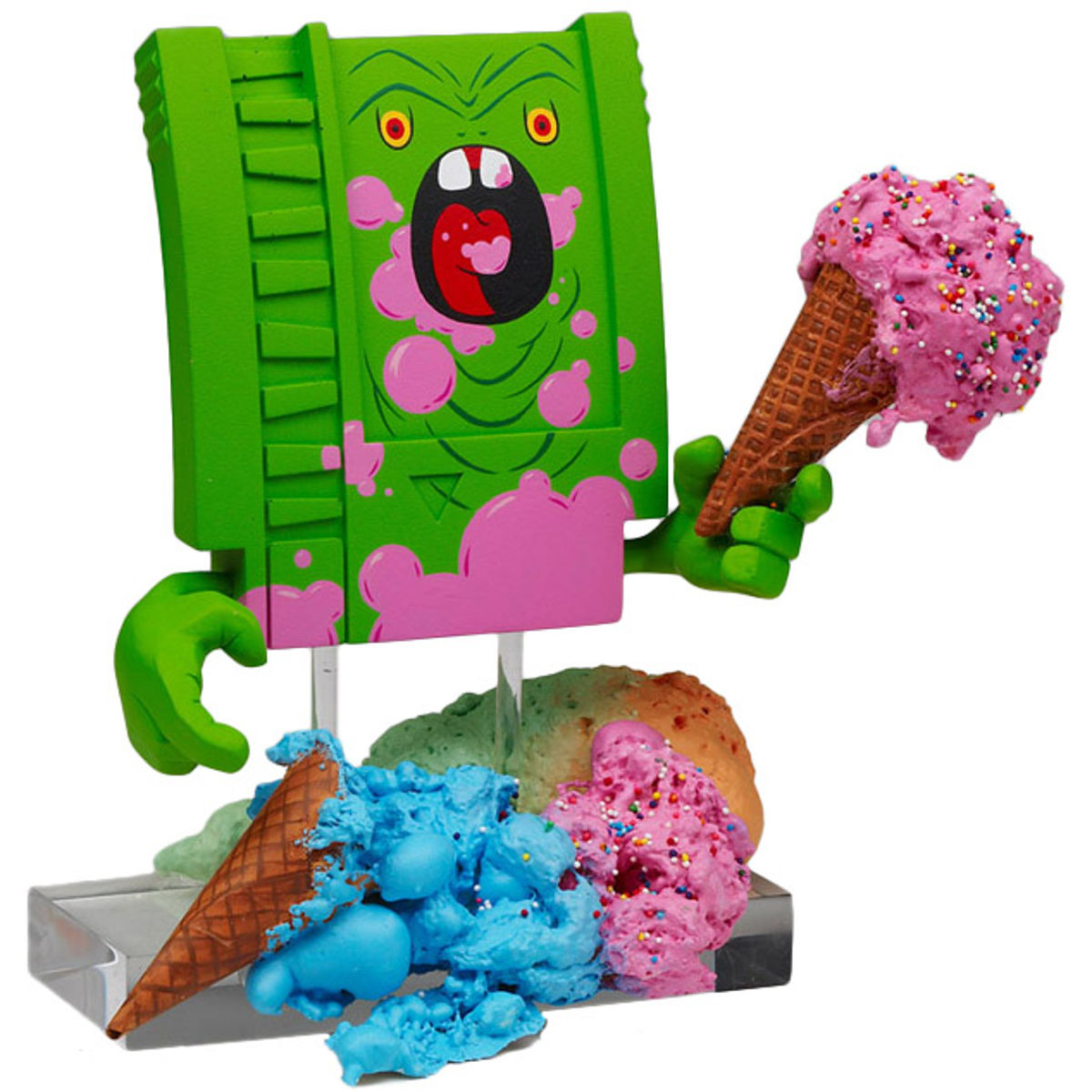 Slimer's 90-Day Ice Cream Diet