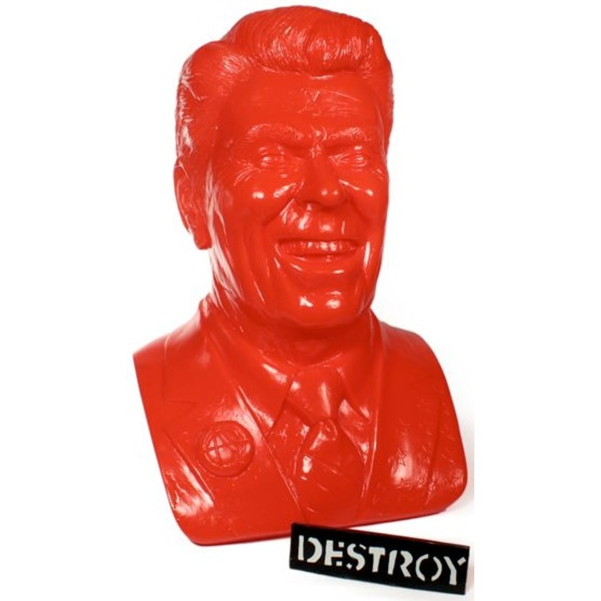 Gipper Reagan Bust - Red