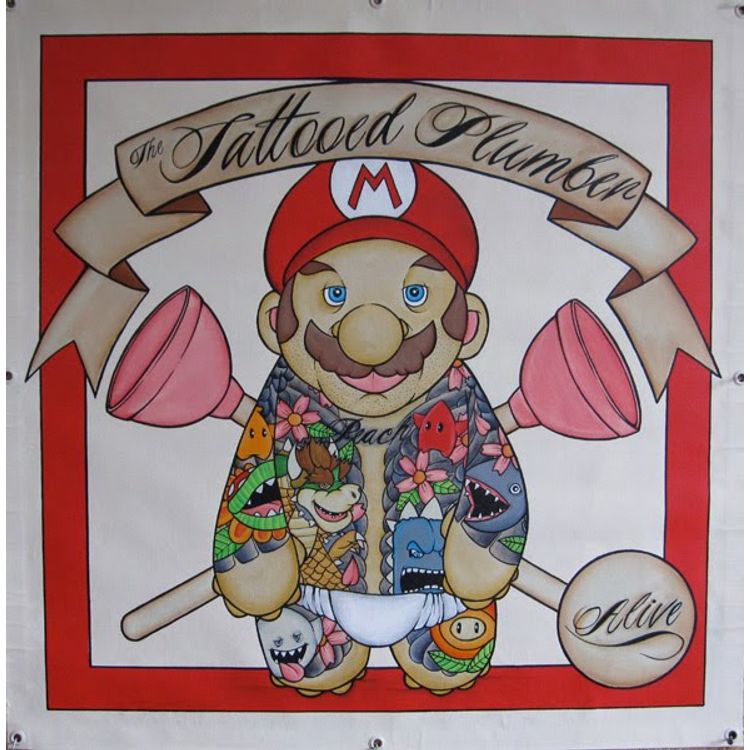 The Tattooed Plumber by Mike Graves