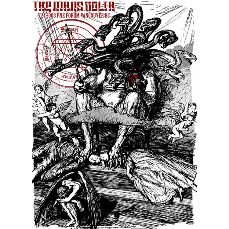 The Mars Volta - Vancouver, BC, 2008 by Mexican Chocolate (Jared Connor)