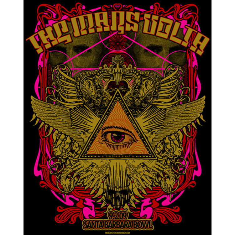The Mars Volta  - Santa Barbara, CA, 2009 by Mexican Chocolate (Jared Connor)