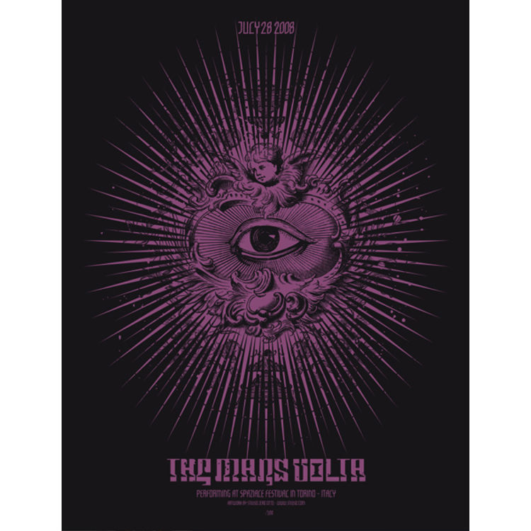 The Mars Volta - Torino, Italy, 2008 by Mexican Chocolate (Jared Connor)
