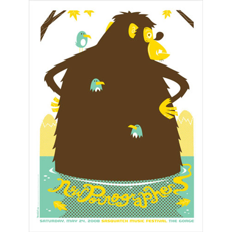 The New Pornographers Saquatch! by Rob Warnick
