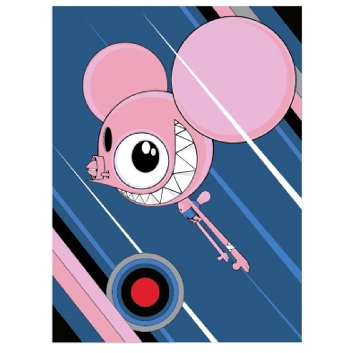 Pink Space Monkey