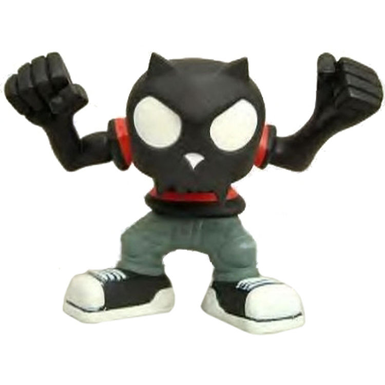 Bobble Head Devil Toyer - Red Stripe shirt by Toy2r