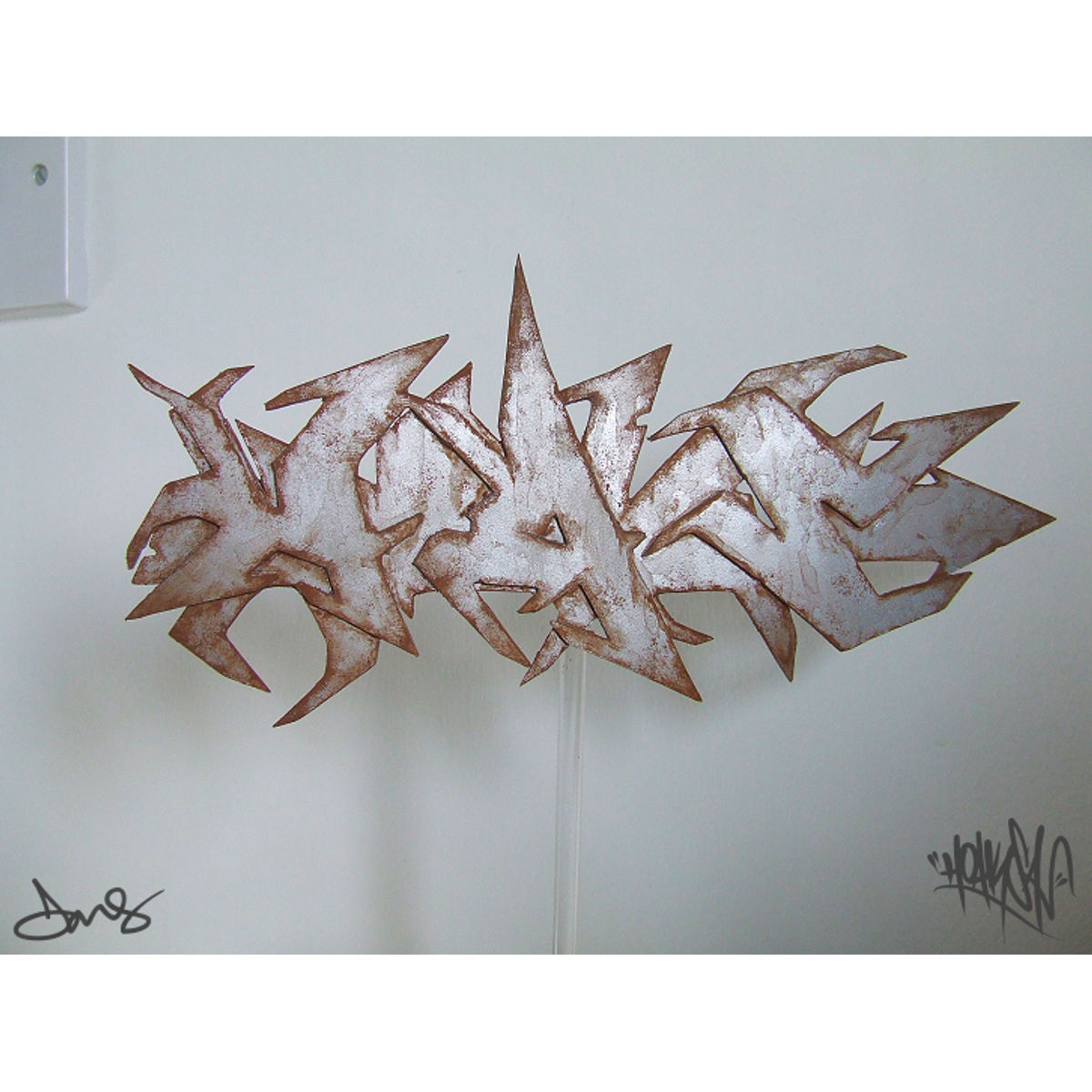 Dope On Plastic: HOAKS (test piece)