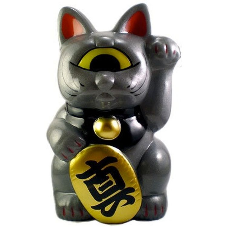 Fortune Cat - Grey by Real X Head (Mori Katsura)