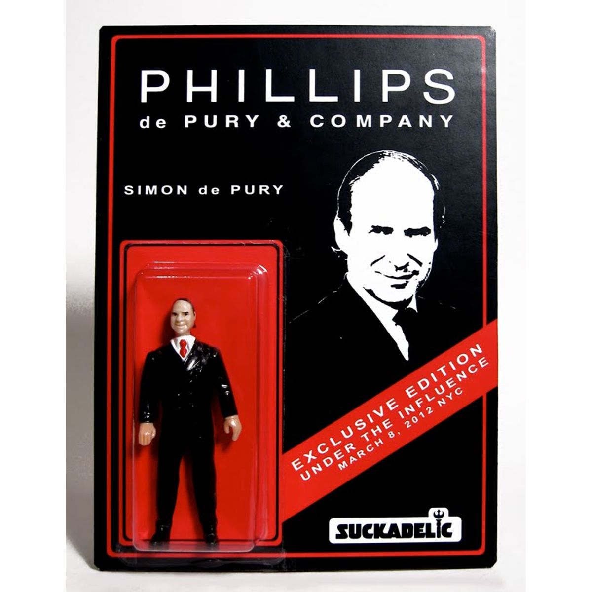 SIMON de PURY Under The Influence Black Suit edition!