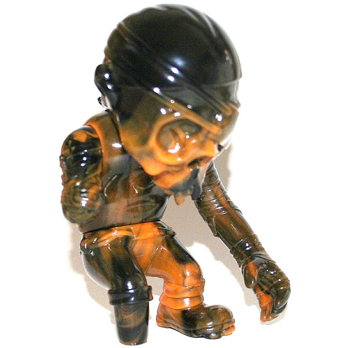 52 Mayhemic Marbled Weeks Skullpirate - Black Brown