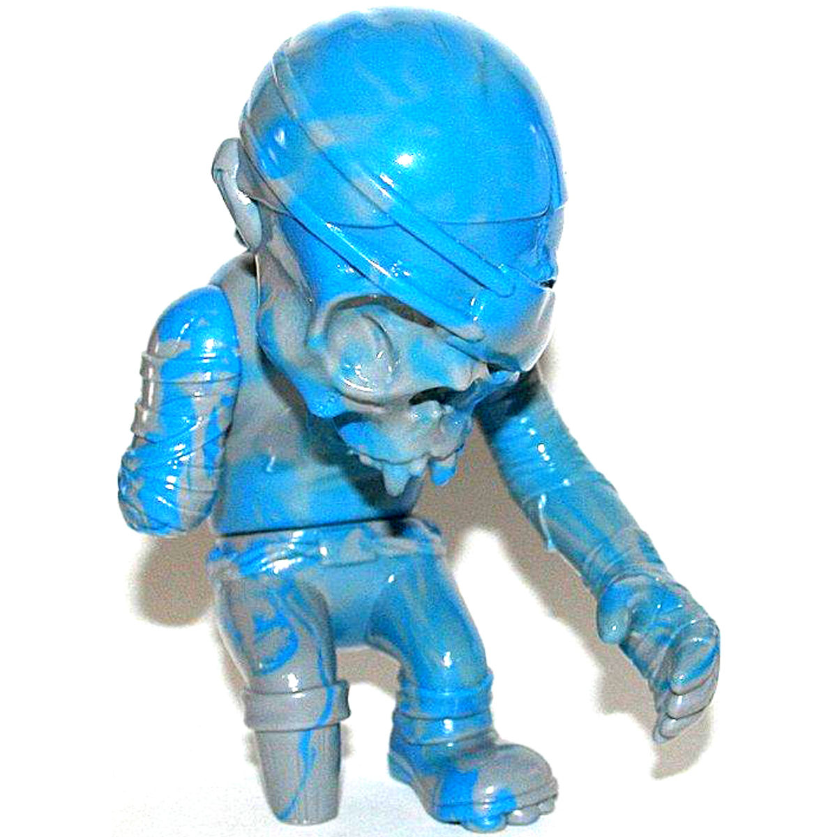 52 Mayhemic Marbled Weeks SkullPirate -  Grey Blue