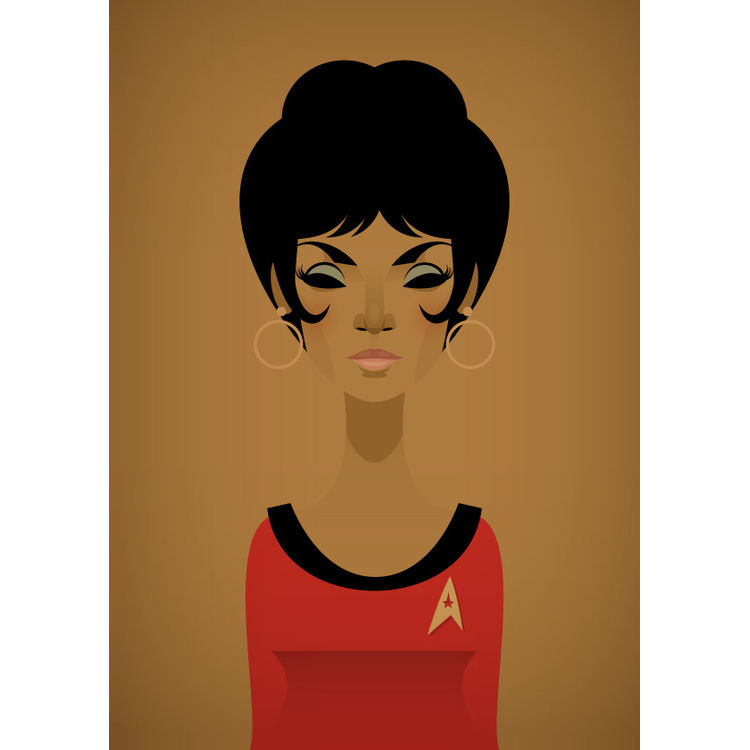 Lieutenant Uhura by Stanley Chow