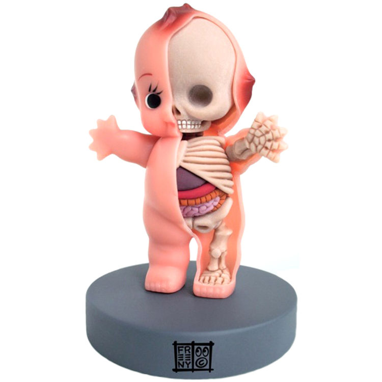 Kewpie Anatomy (4") by Jason Freeny