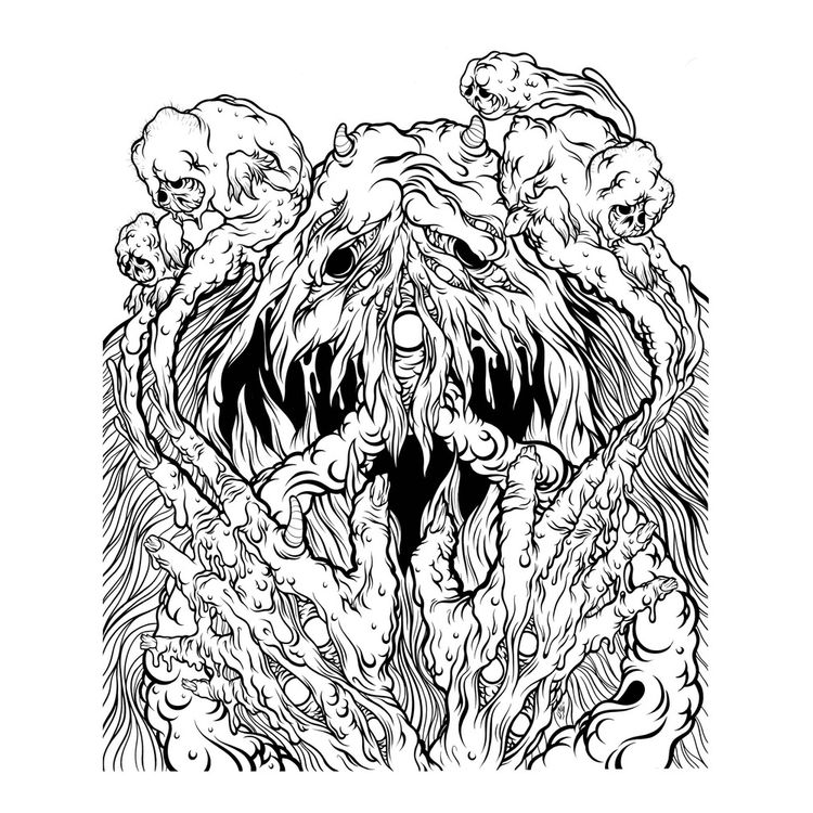 The Fiend Demon Fantasy - OG by Scarecrowoven