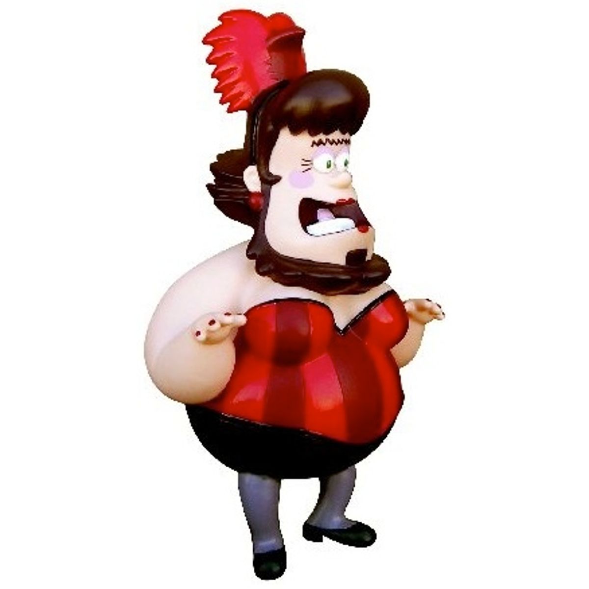 Harriet Carney the Bearded Lady - Red