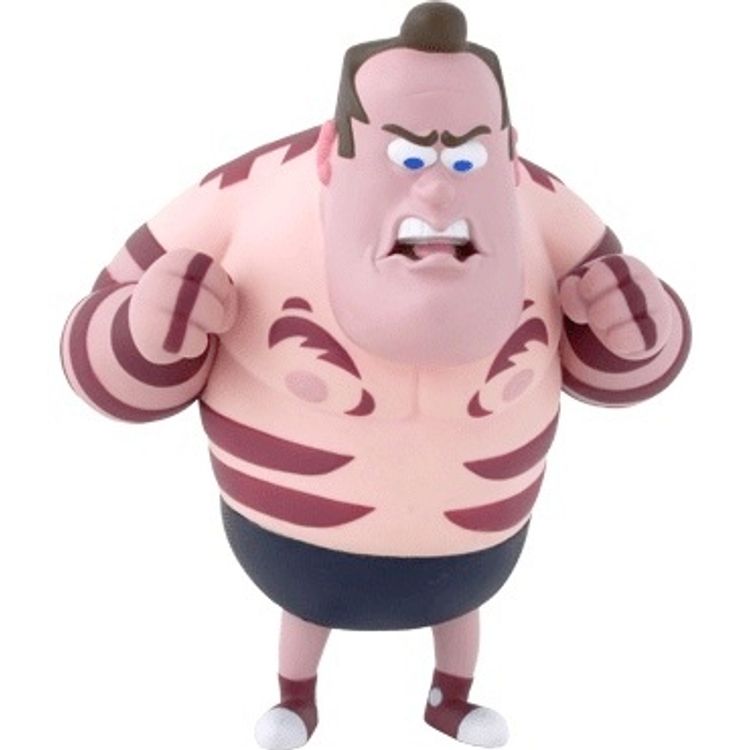 Buzz Carney the Tattooed Strongman - Blue by Jared Deal