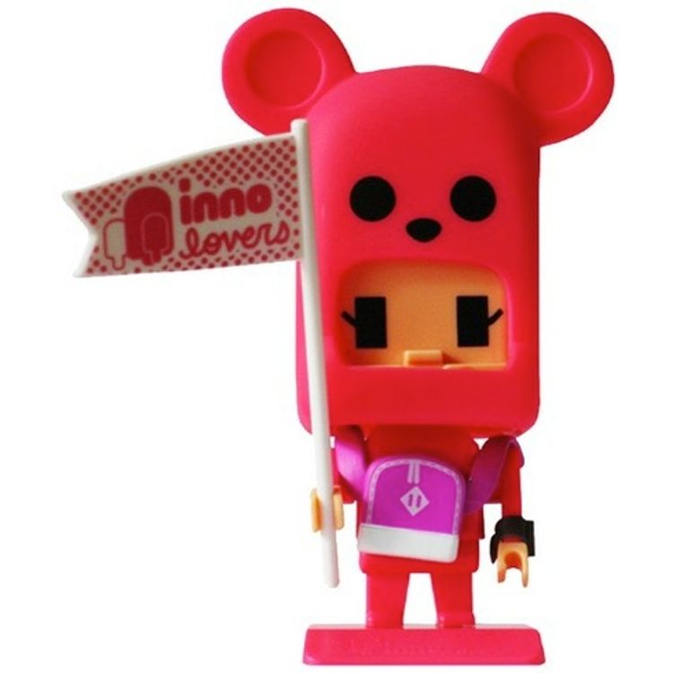Pink Bear by Jason Siu