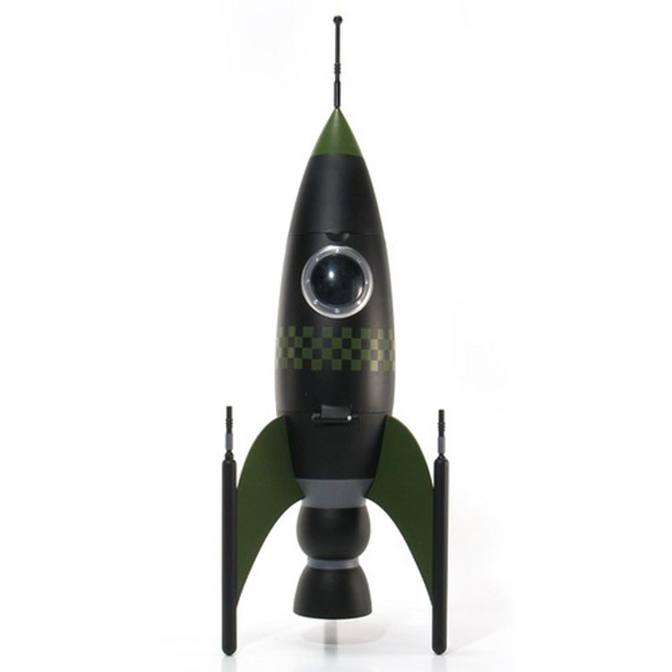 Rocket Ship - Covert Black by Patrick Ma