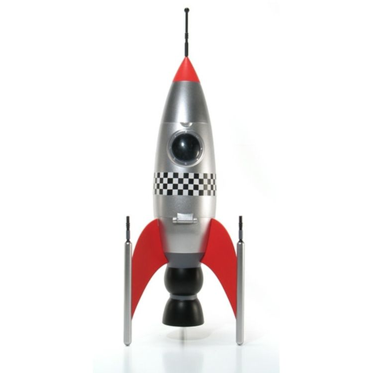 Rocket Ship - Classic Silver by Patrick Ma