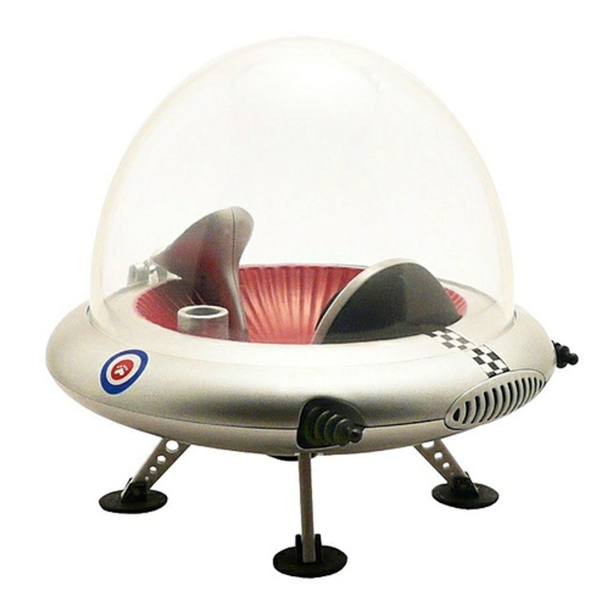 Flying Saucer - Classic Silver