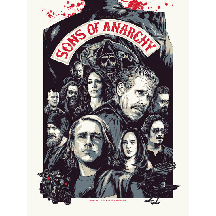 Sons Of Anarchy by Phantom City Creative