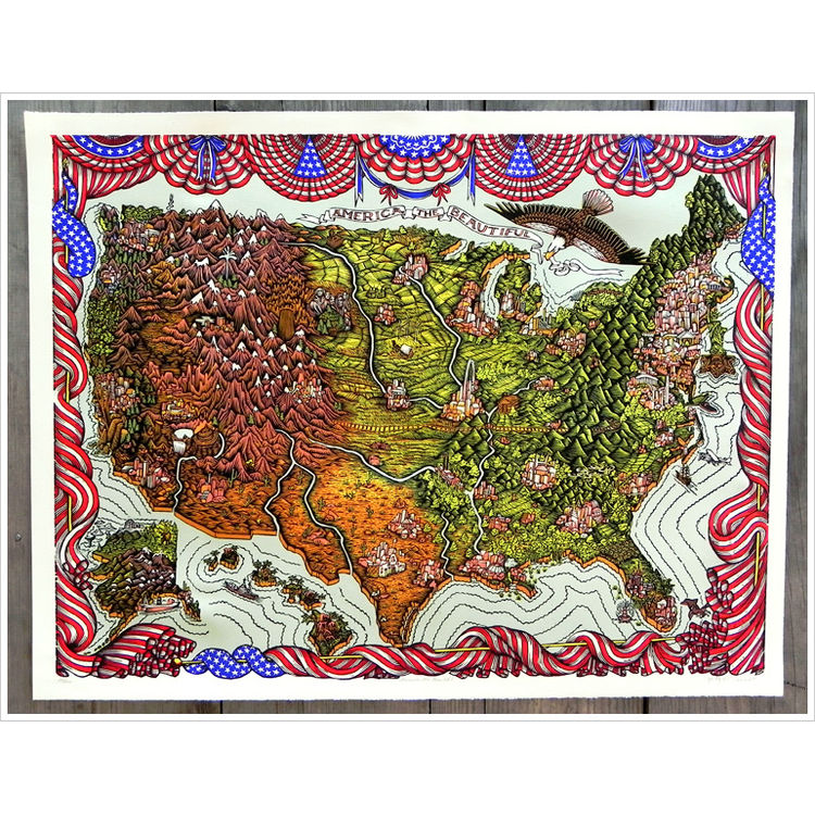 AMERICA THE BEAUTIFUL by Paul Roden