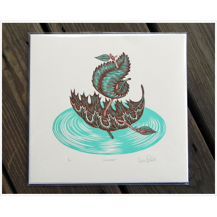 Leaf Boat by Valerie Leuth