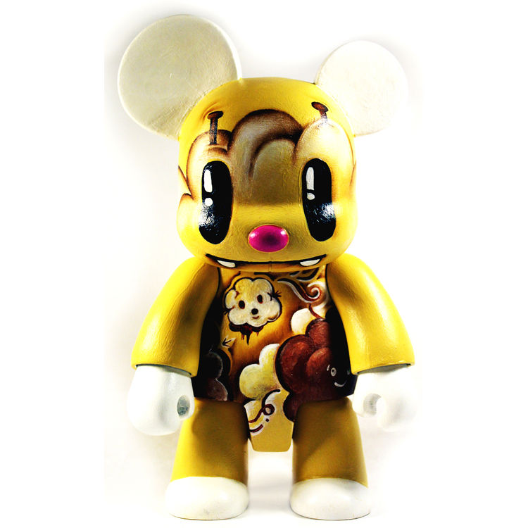 SoSo Happy themed BearQee by JC Rivera