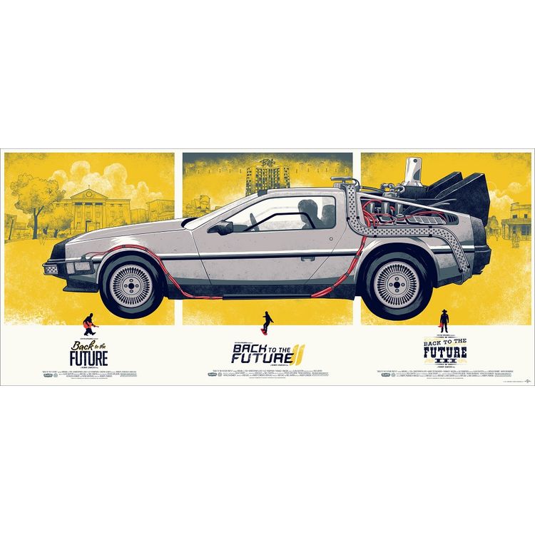 Back To The Future (Variant) by Phantom City Creative