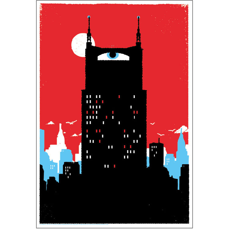 Batman Building by Sasha Barr