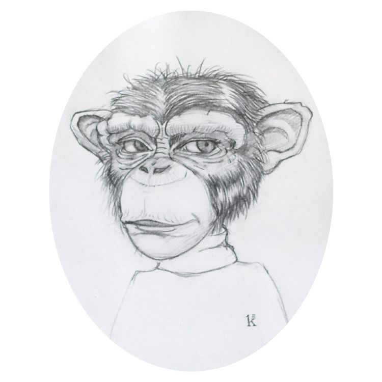 Ro Drawing by Ken Keirns