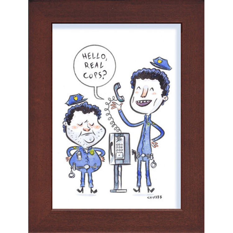 Hello, Real Cops? by Chuck BB