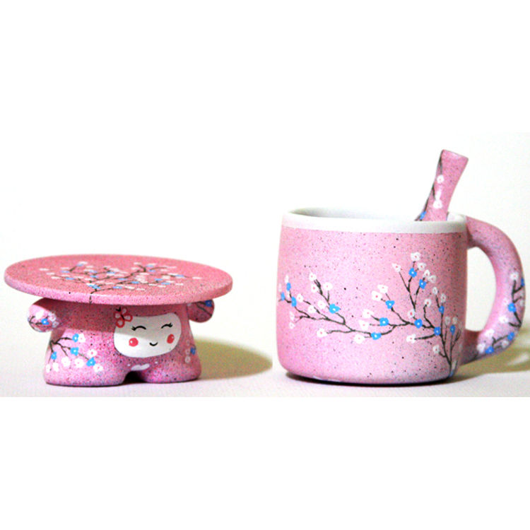 Marshall Cup-Of-Tea (Pink) by Kingquan