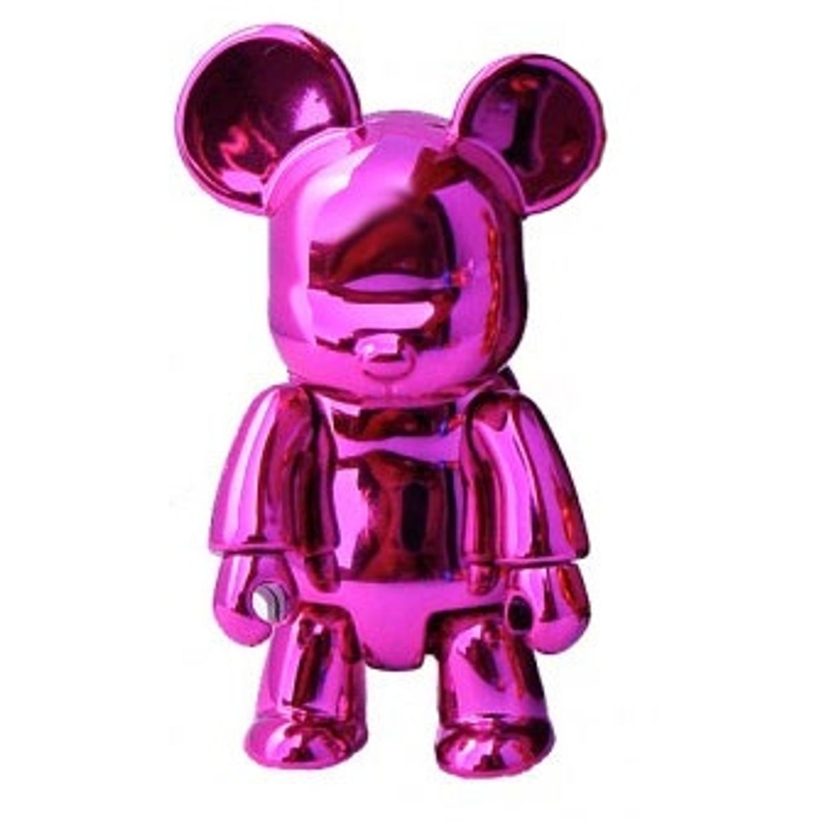 Metallic Bear Qee - Pink
