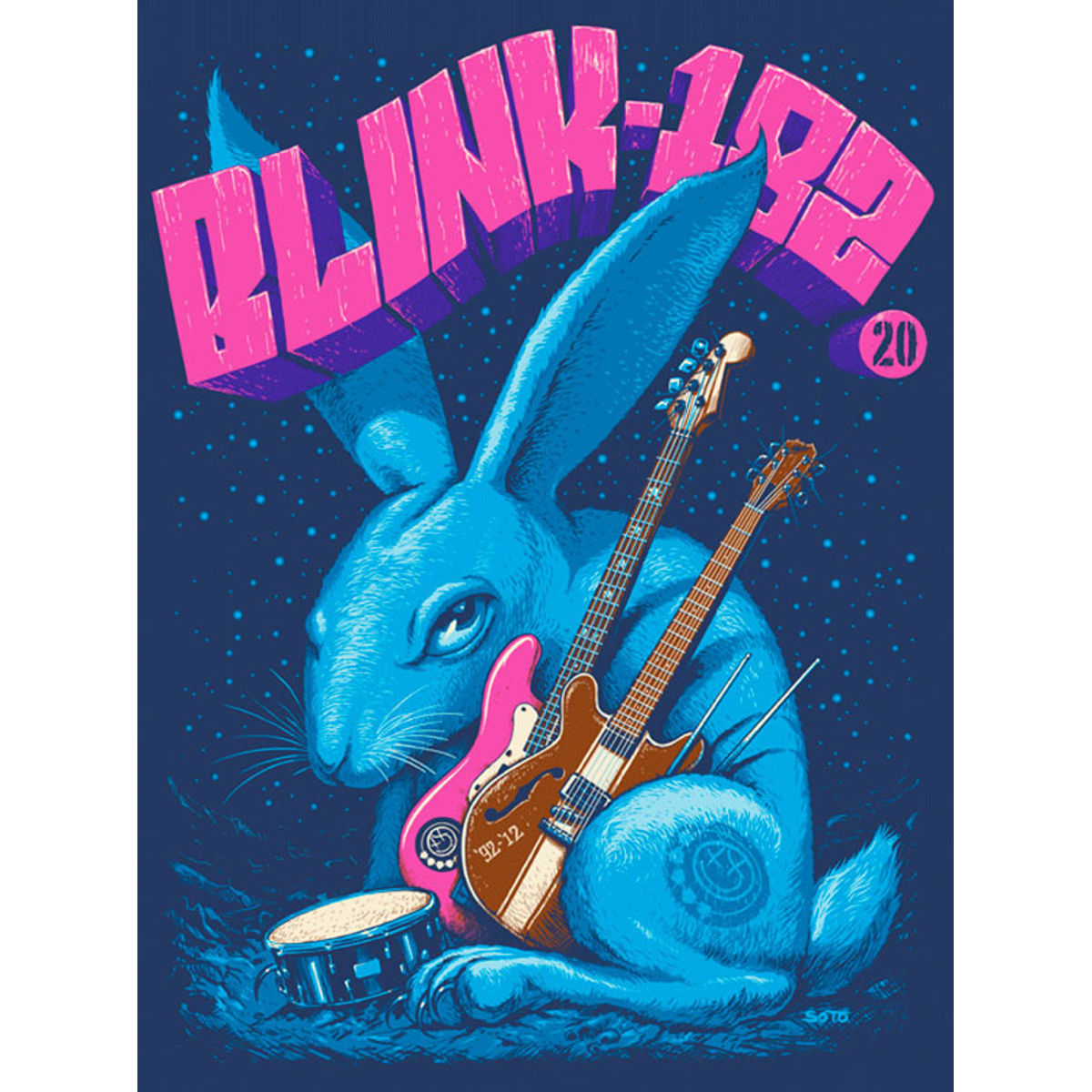 Blink-182 Bunny - 20th Anniversary