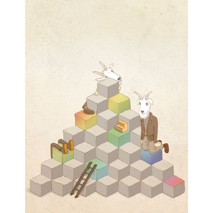 Mountain Goats by Okayboss