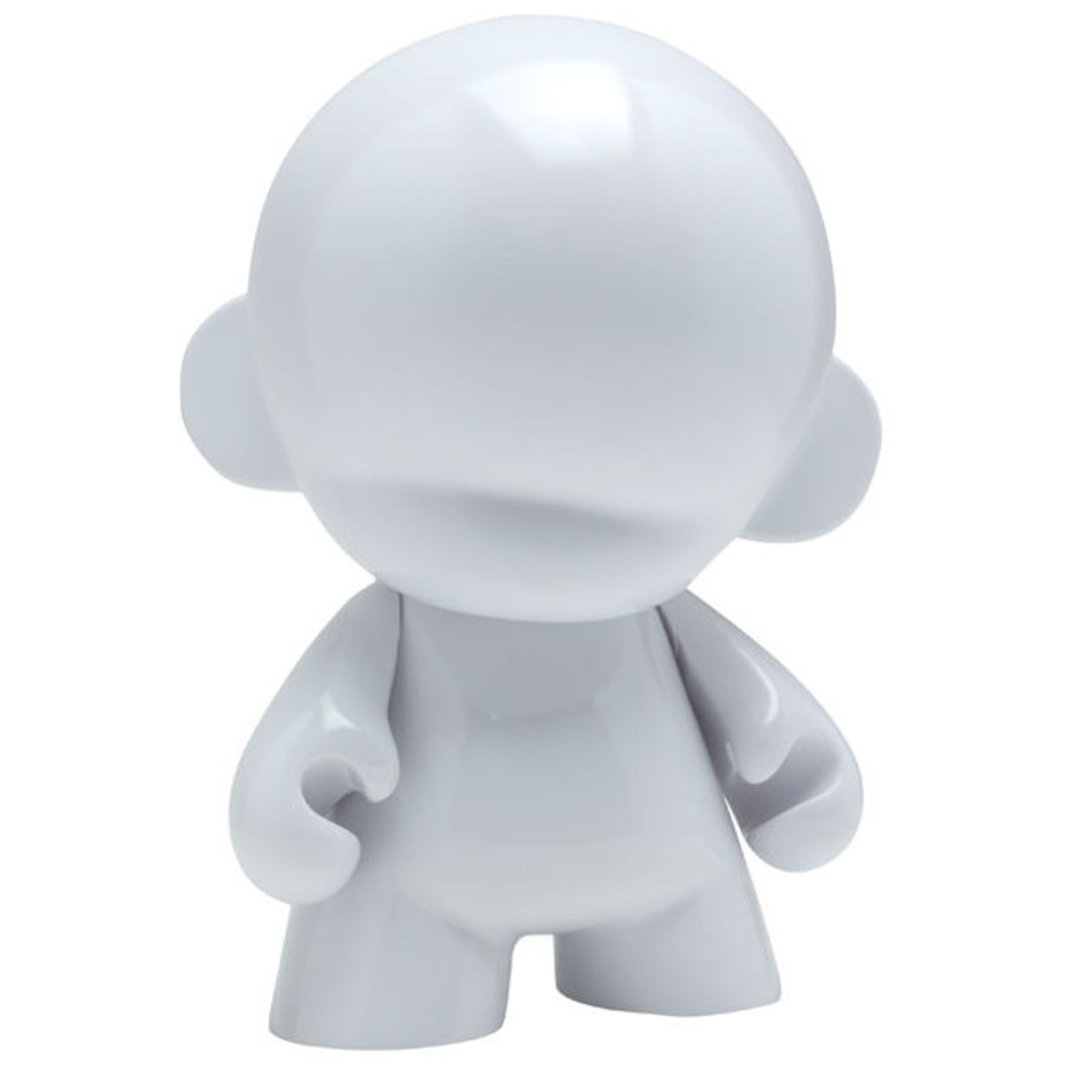 18" Glossy White DIY Mega Munny