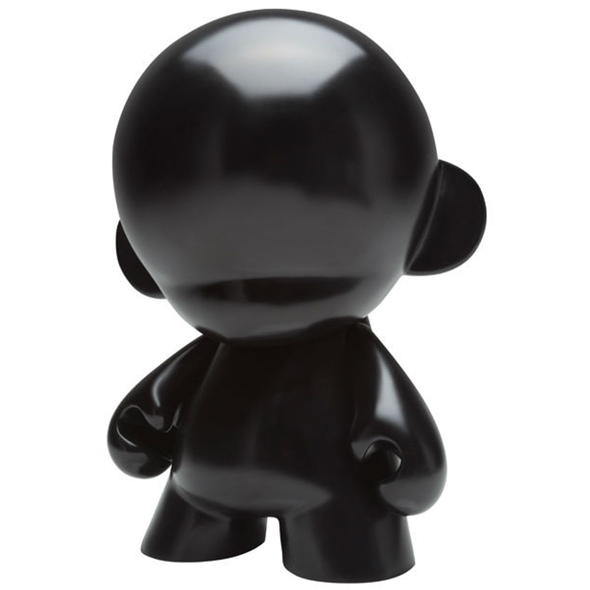 18" Glossy Black DIY Mega Munny