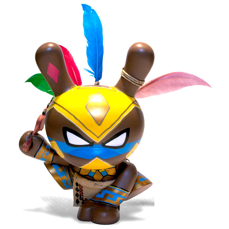 Aztec Warrior Quauhtli by Tony Gil