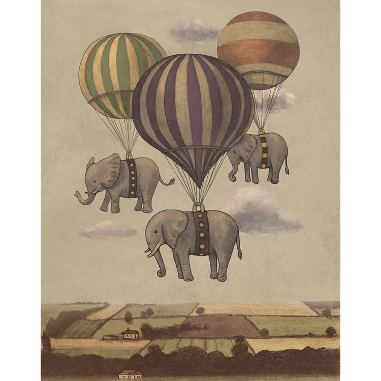 Flight of the Elephant by Terry Fan
