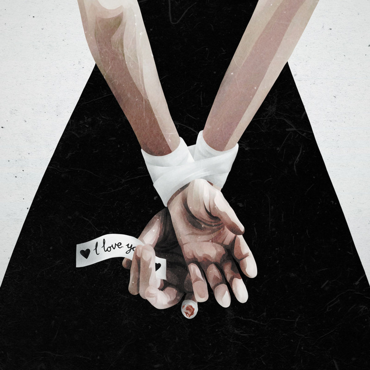 My kidnapper gives a really good backrub