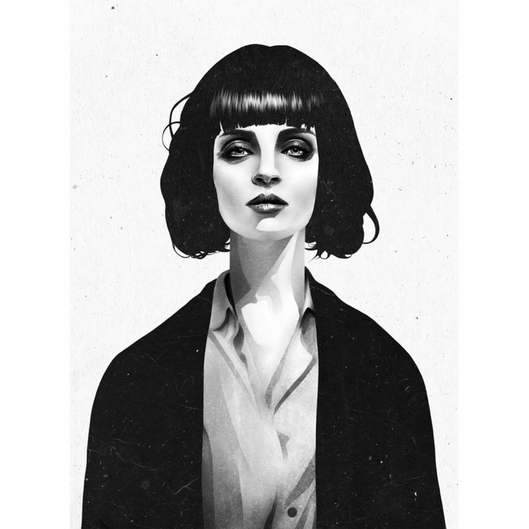 Mrs. Mia Wallace by Ruben Ireland