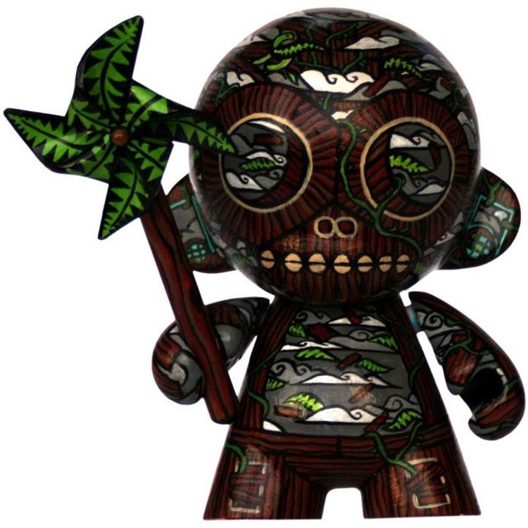 Mahogany Hurricane Monkey by Hugh Rose