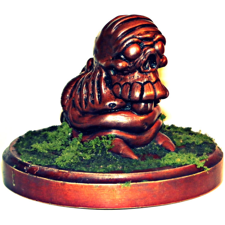 Cold Cast Copper Skelechub  - ES Edition by We Become Monsters (Chris Moore)