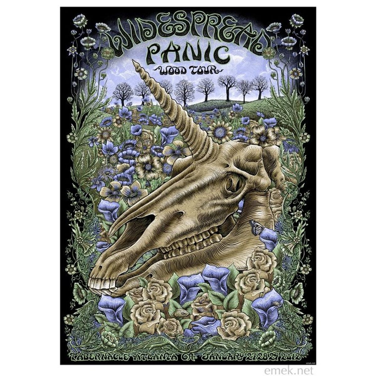 Widespread Panic Wood Tour - Atlanta, GA, 2012