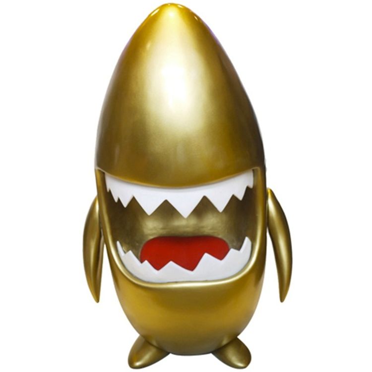 Giant Sharky - Gold by Keithing (Keith Poon)