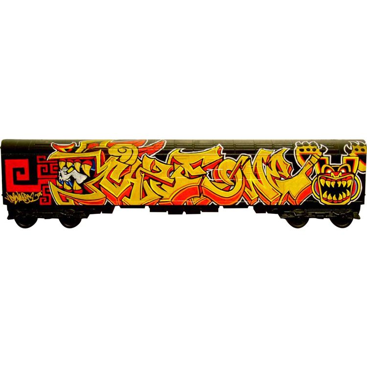 Aztlan Train Steez by Jesse Hernandez