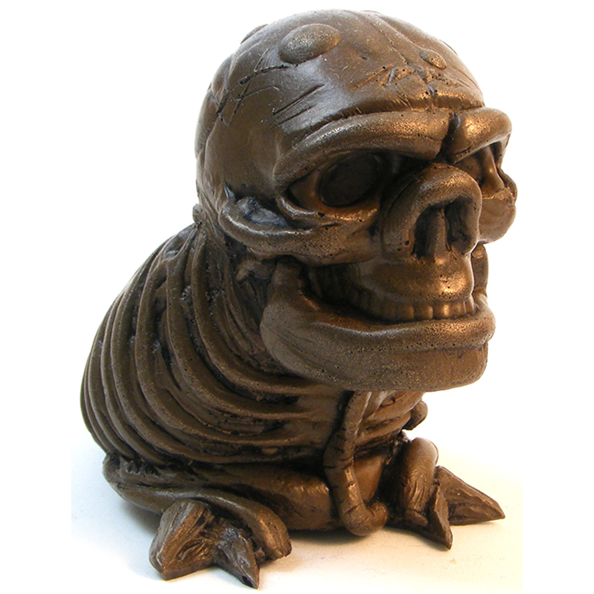 Cold Cast Bronze Skelafella