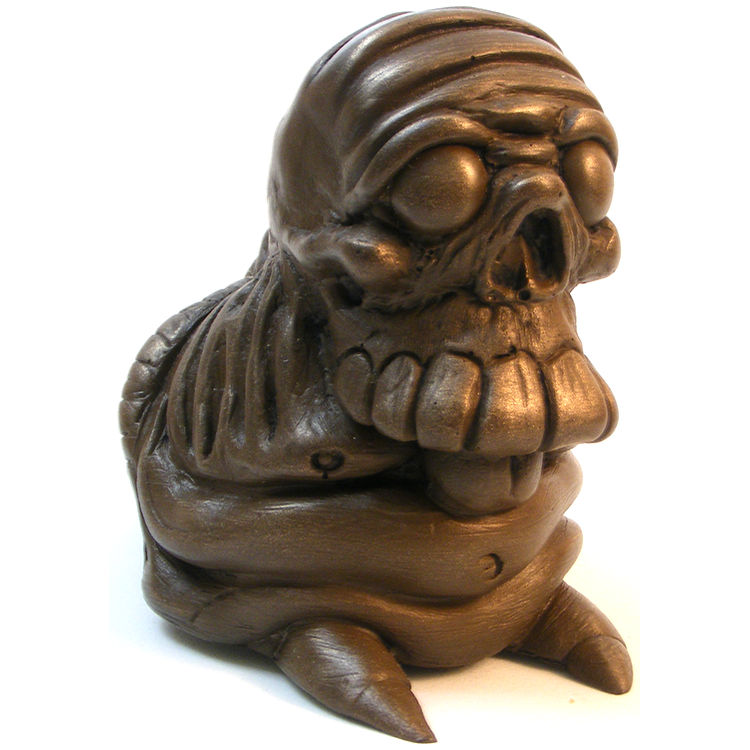 Cold Cast Bronze Skelechub by We Become Monsters (Chris Moore)