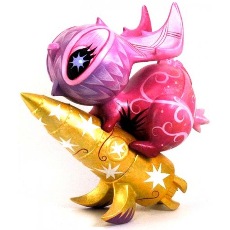 Pink Bellicosity Bunny by Jeremiah Ketner