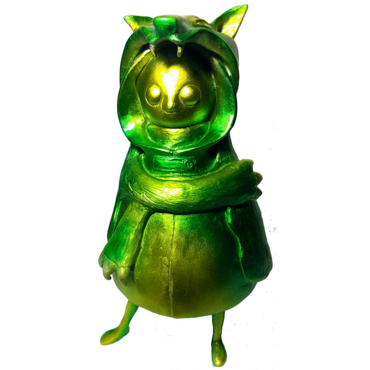 Green Monster WolfGirl by Shea Brittain